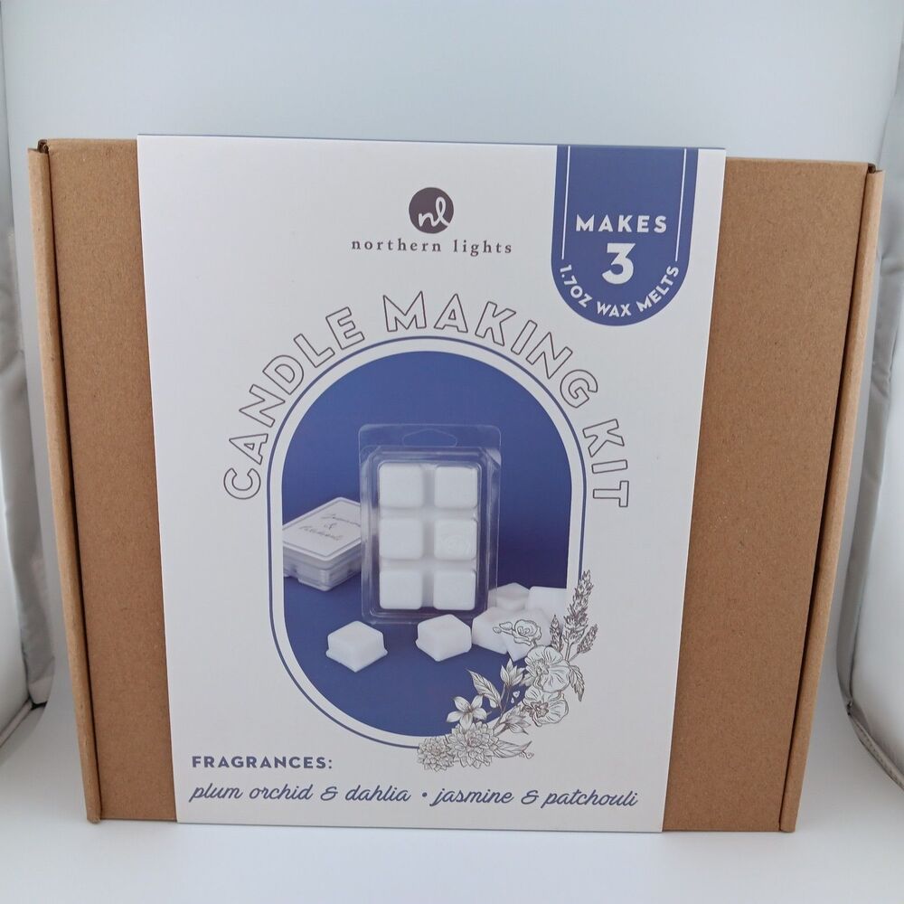 Northern Lights - DIY Candle Melt Craft Kit - Makes 3, 1.7oz Melts